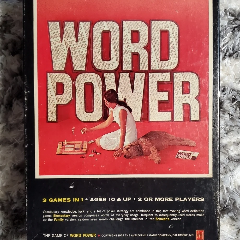 The Game of Word Power Board Game